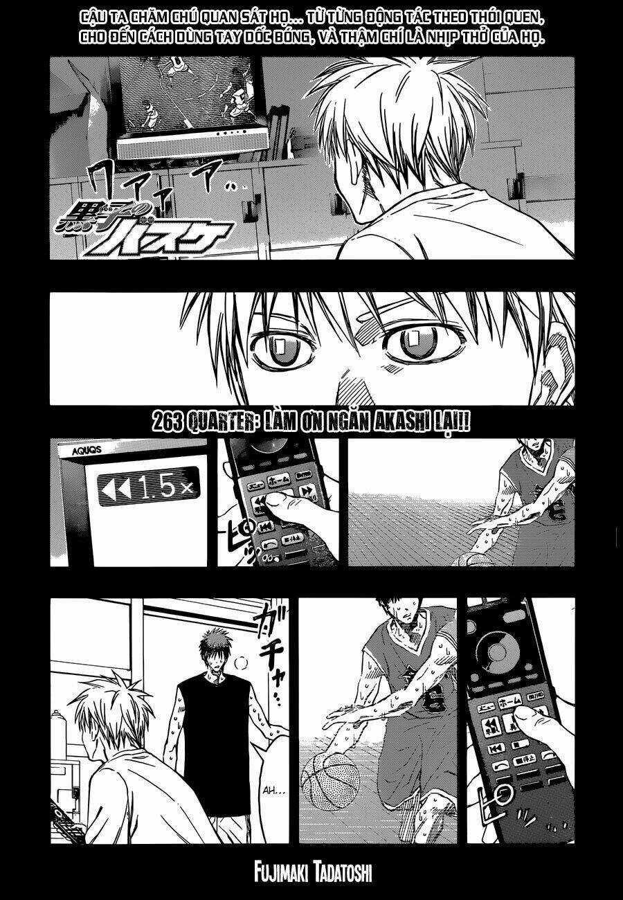 Vua Bóng Rổ Kuroko - Chapter 263 - Trang 4