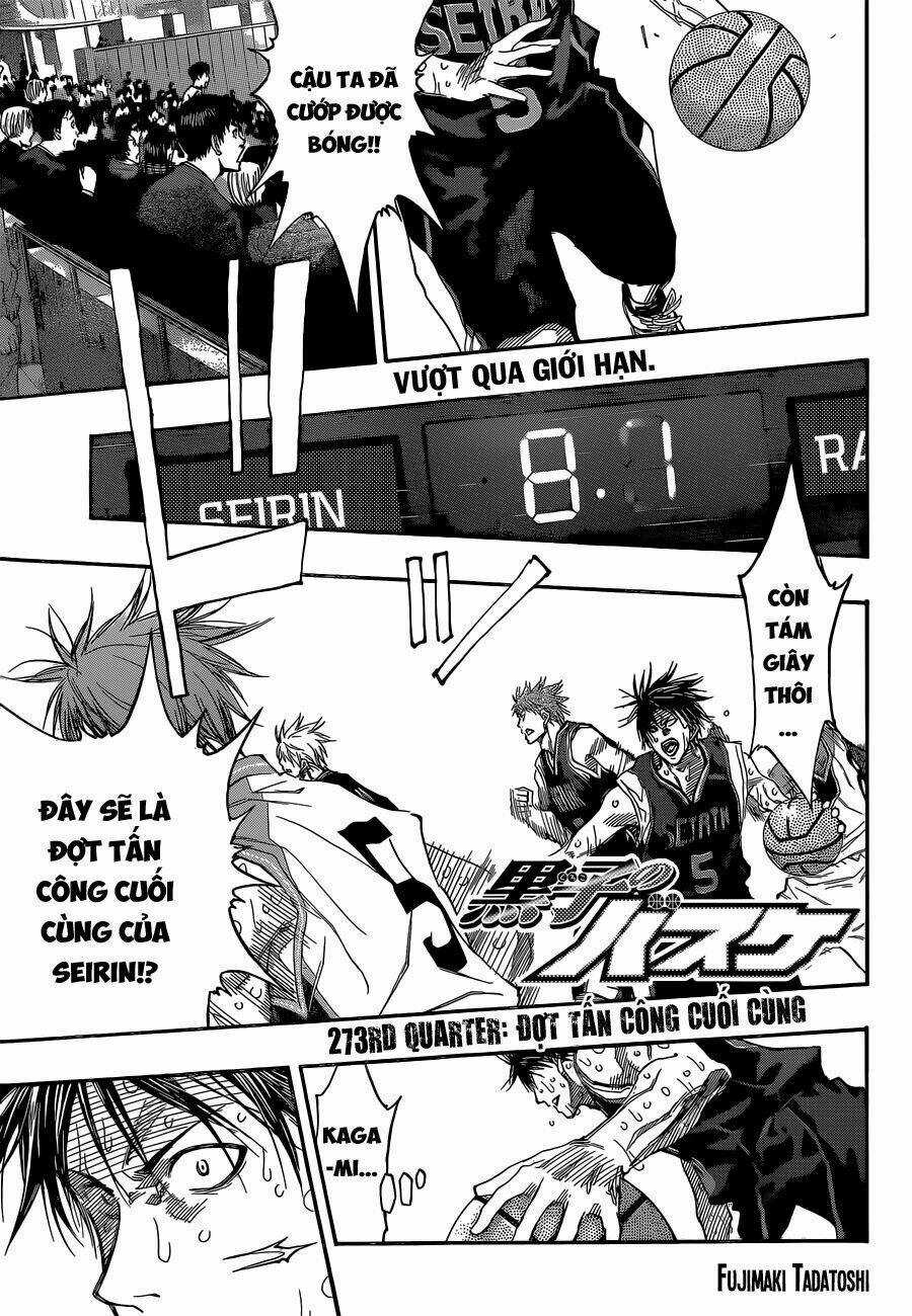 Vua Bóng Rổ Kuroko - Chapter 273 - Trang 3