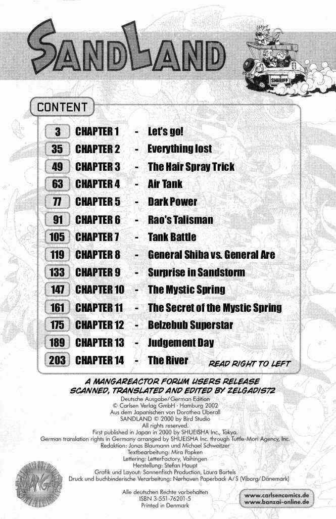 Vùng Hoang Mạc - Chapter 1 - Trang 3