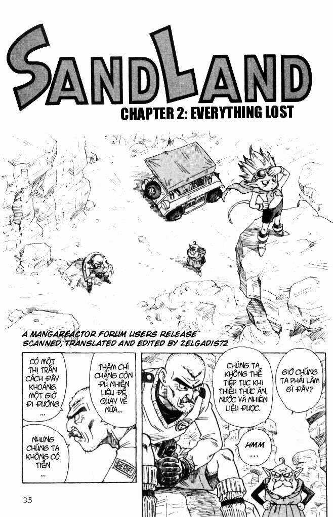 Vùng Hoang Mạc - Chapter 2 - Trang 2