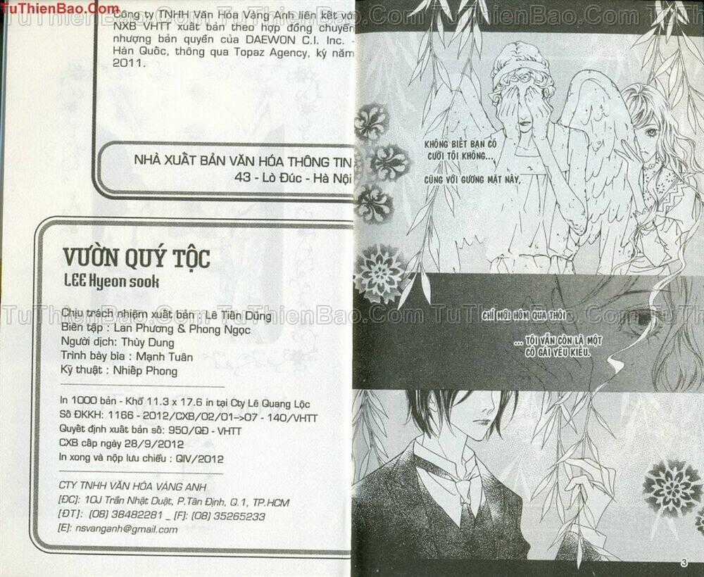 Vườn Quý Tộc - Chapter 1 - Trang 2