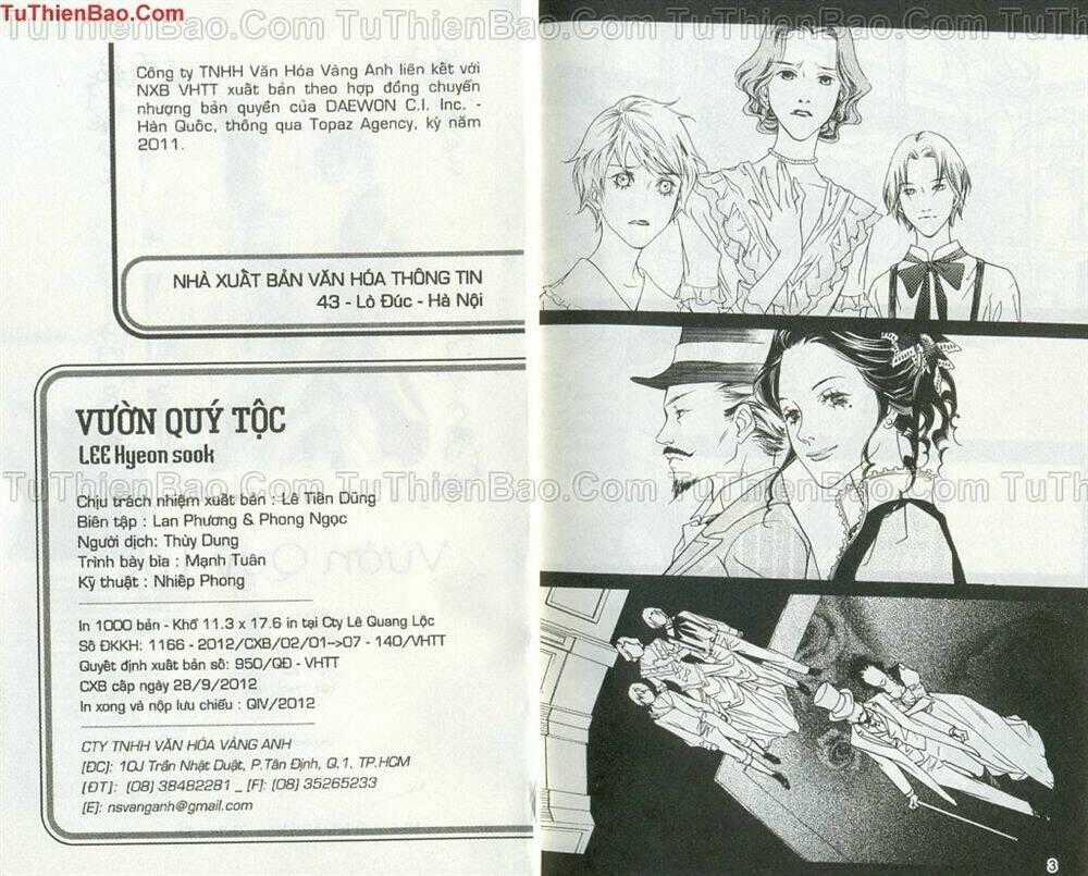 Vườn Quý Tộc - Chapter 2 - Trang 2