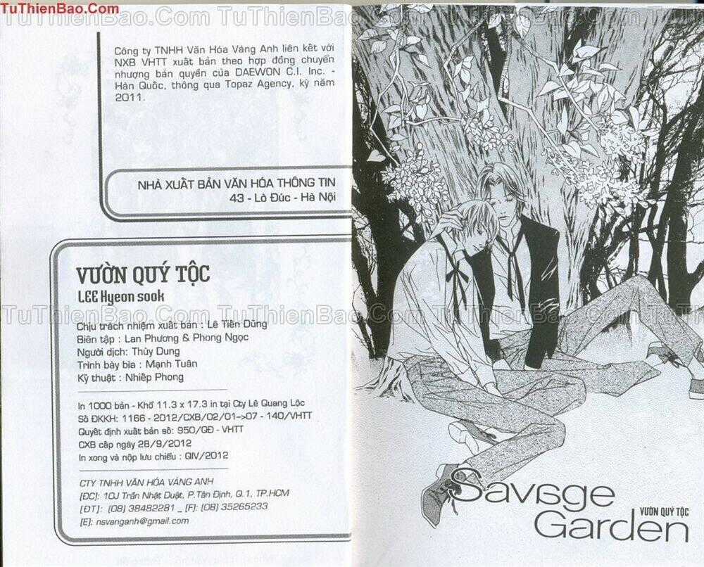 Vườn Quý Tộc - Chapter 3 - Trang 2