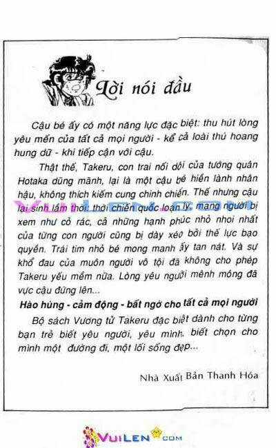 Vương Tử Takeru - Chapter 5 - Trang 5