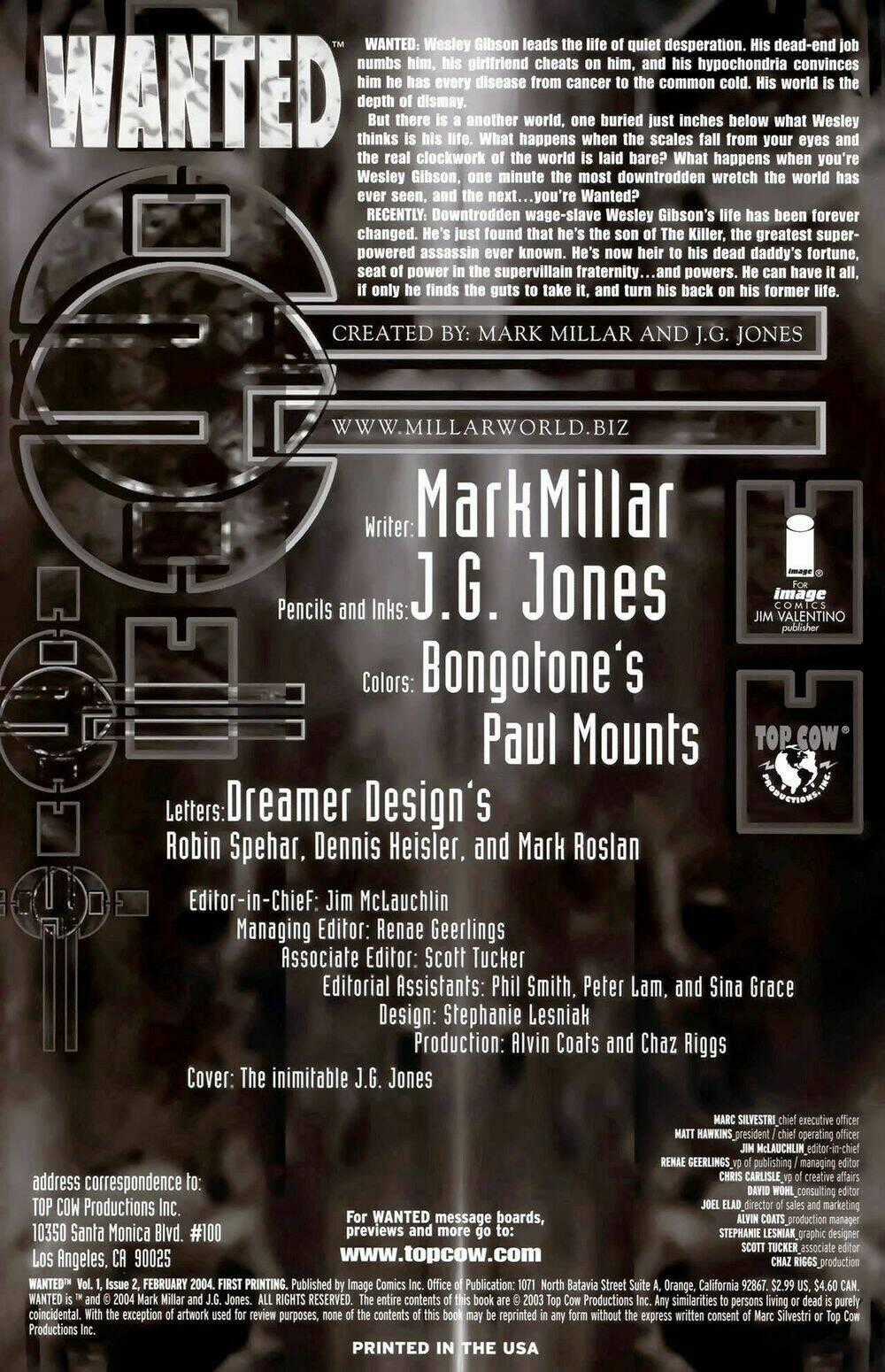 Wanted - Truy Sát - Chapter 2 - Trang 2