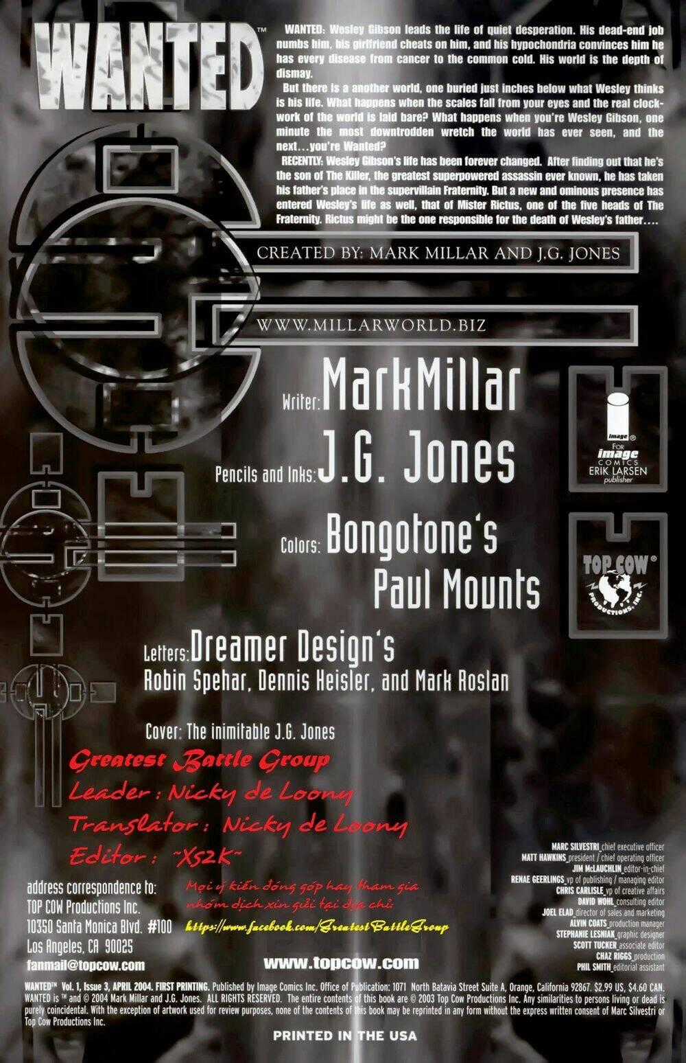 Wanted - Truy Sát - Chapter 3 - Trang 2