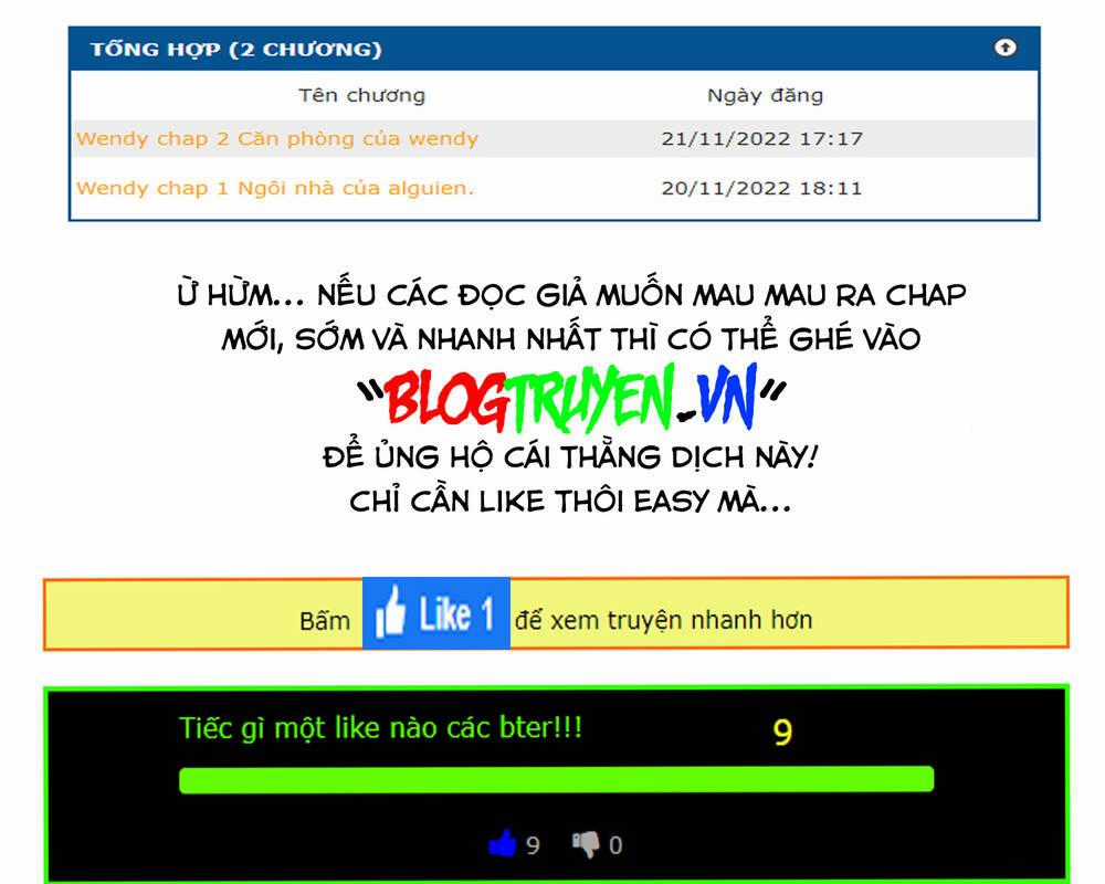 Wendy - Chapter 1 - Trang 1