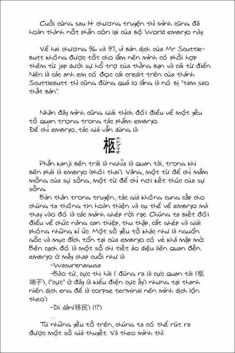 World Embryo - Chapter 97 - Trang 43