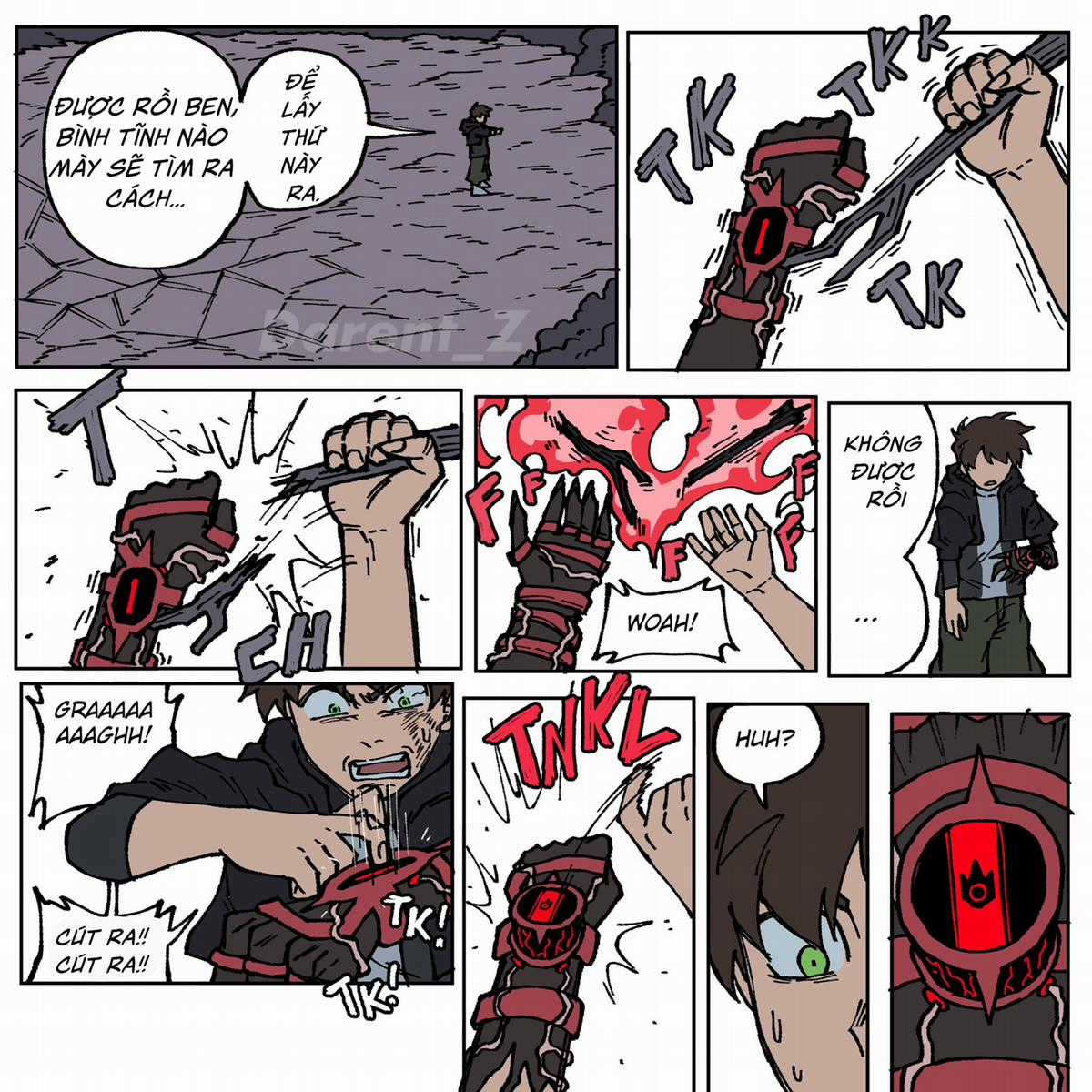 Xelutrix - Ben 10 fanmade comic - Chapter 2 - Trang 9