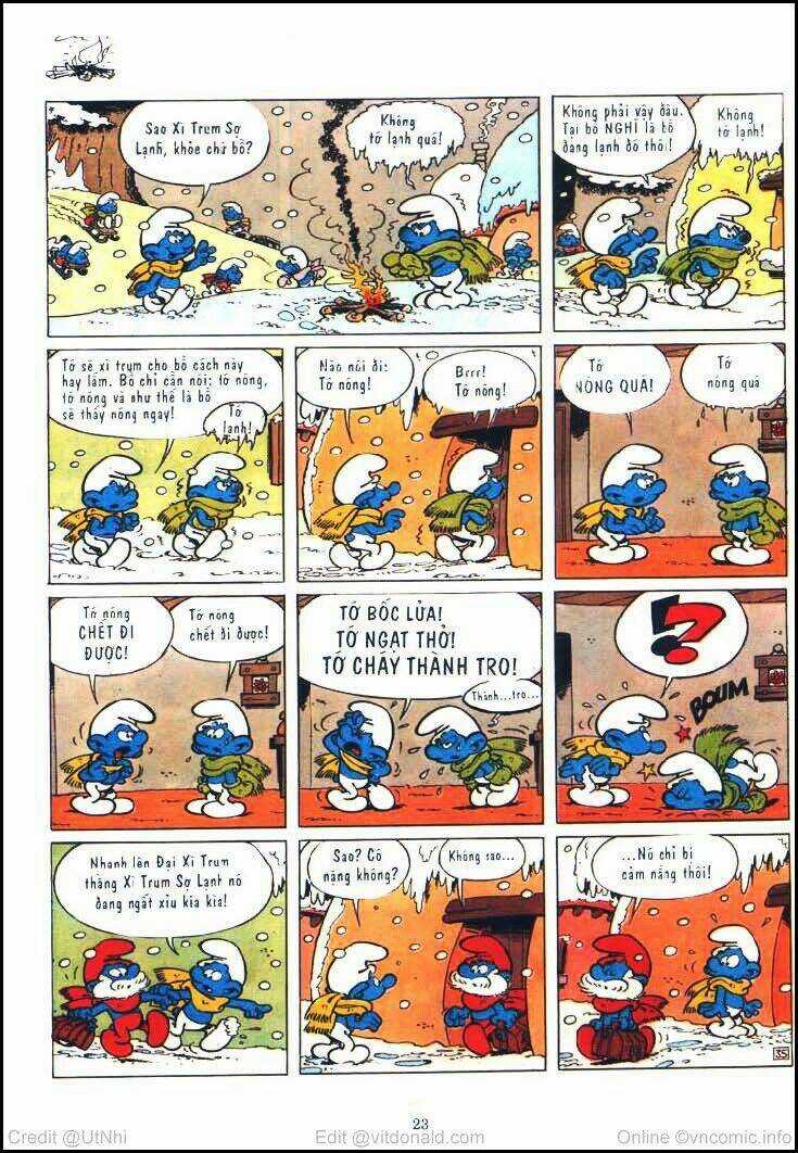Xì Trum (Les Schtroumpfs) - Chapter 1 - Trang 22