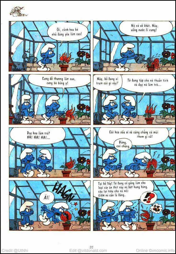 Xì Trum (Les Schtroumpfs) - Chapter 1 - Trang 36