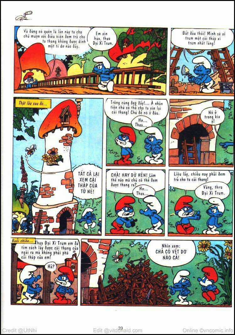 Xì Trum (Les Schtroumpfs) - Chapter 1 - Trang 38