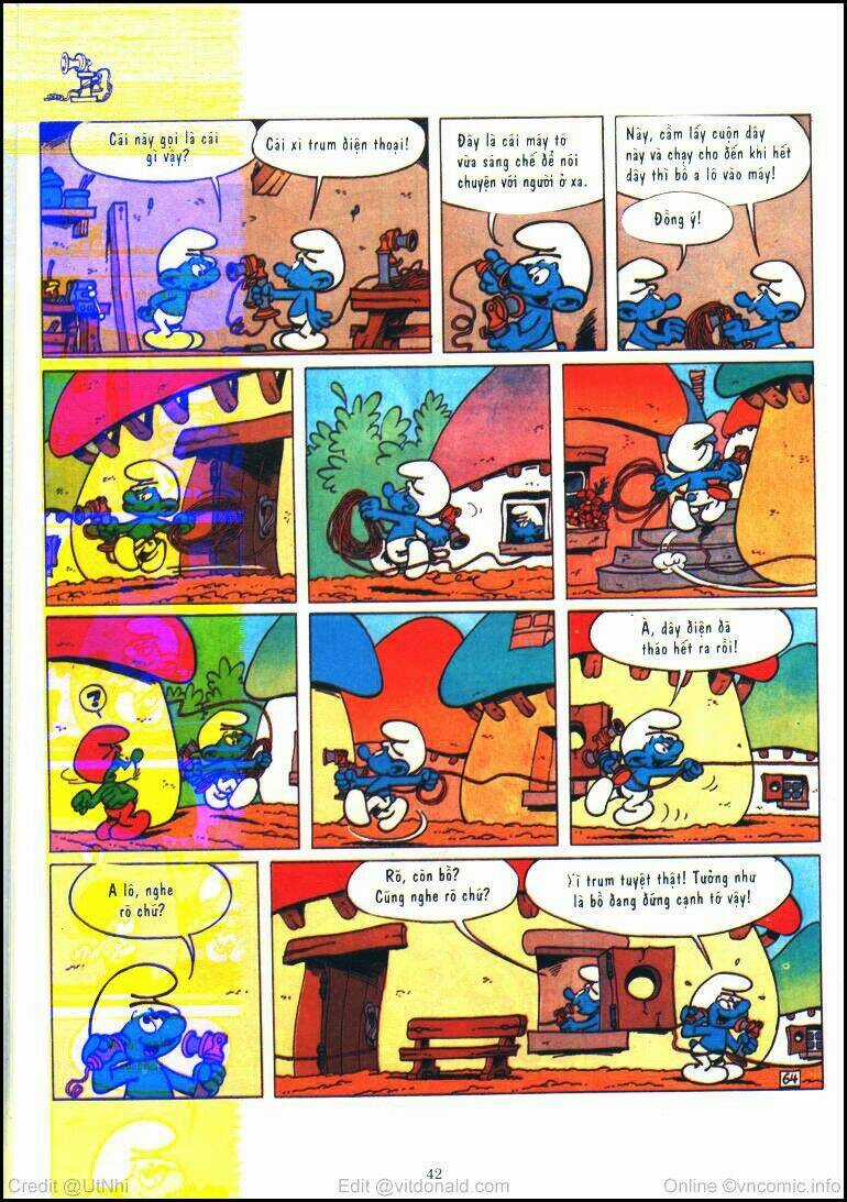 Xì Trum (Les Schtroumpfs) - Chapter 1 - Trang 41