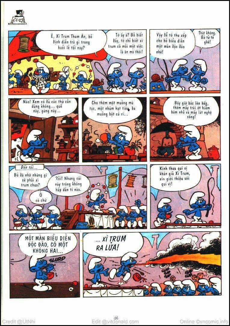 Xì Trum (Les Schtroumpfs) - Chapter 1 - Trang 45