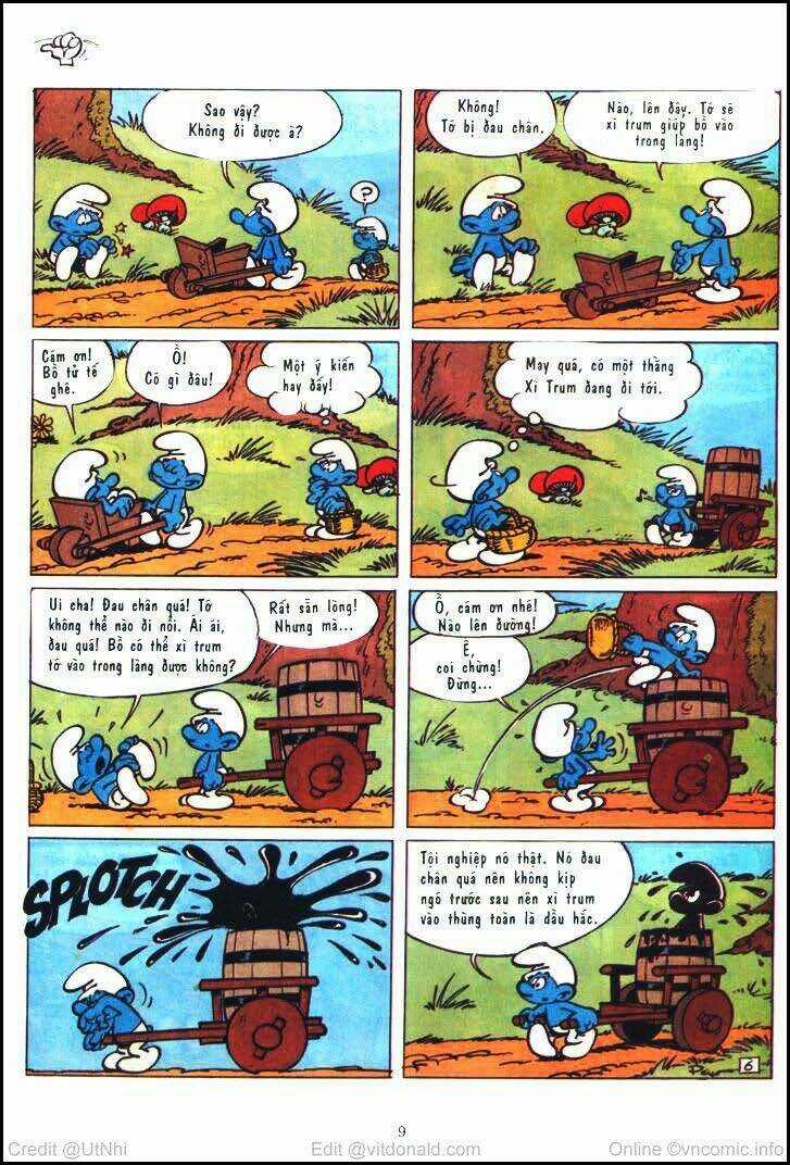 Xì Trum (Les Schtroumpfs) - Chapter 1 - Trang 8