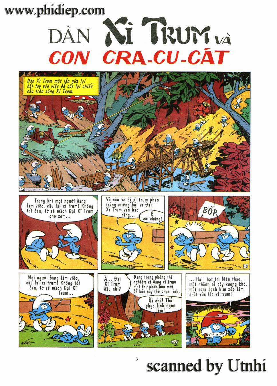 Xì Trum (Les Schtroumpfs) - Chapter 2 - Trang 3
