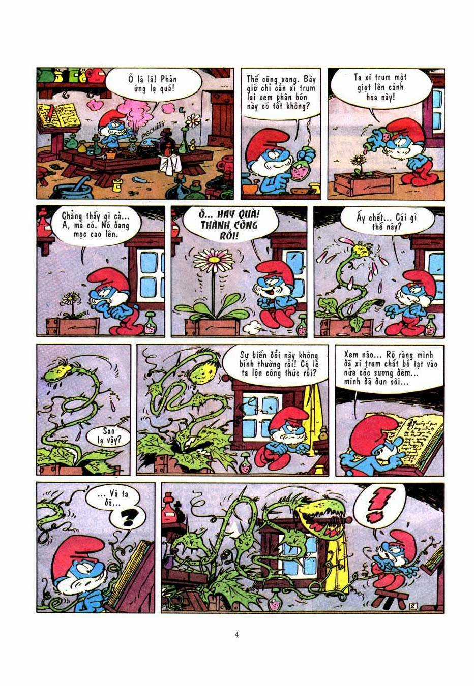 Xì Trum (Les Schtroumpfs) - Chapter 2 - Trang 4