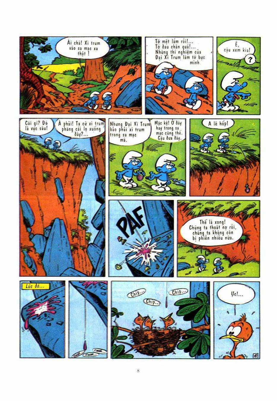Xì Trum (Les Schtroumpfs) - Chapter 2 - Trang 8