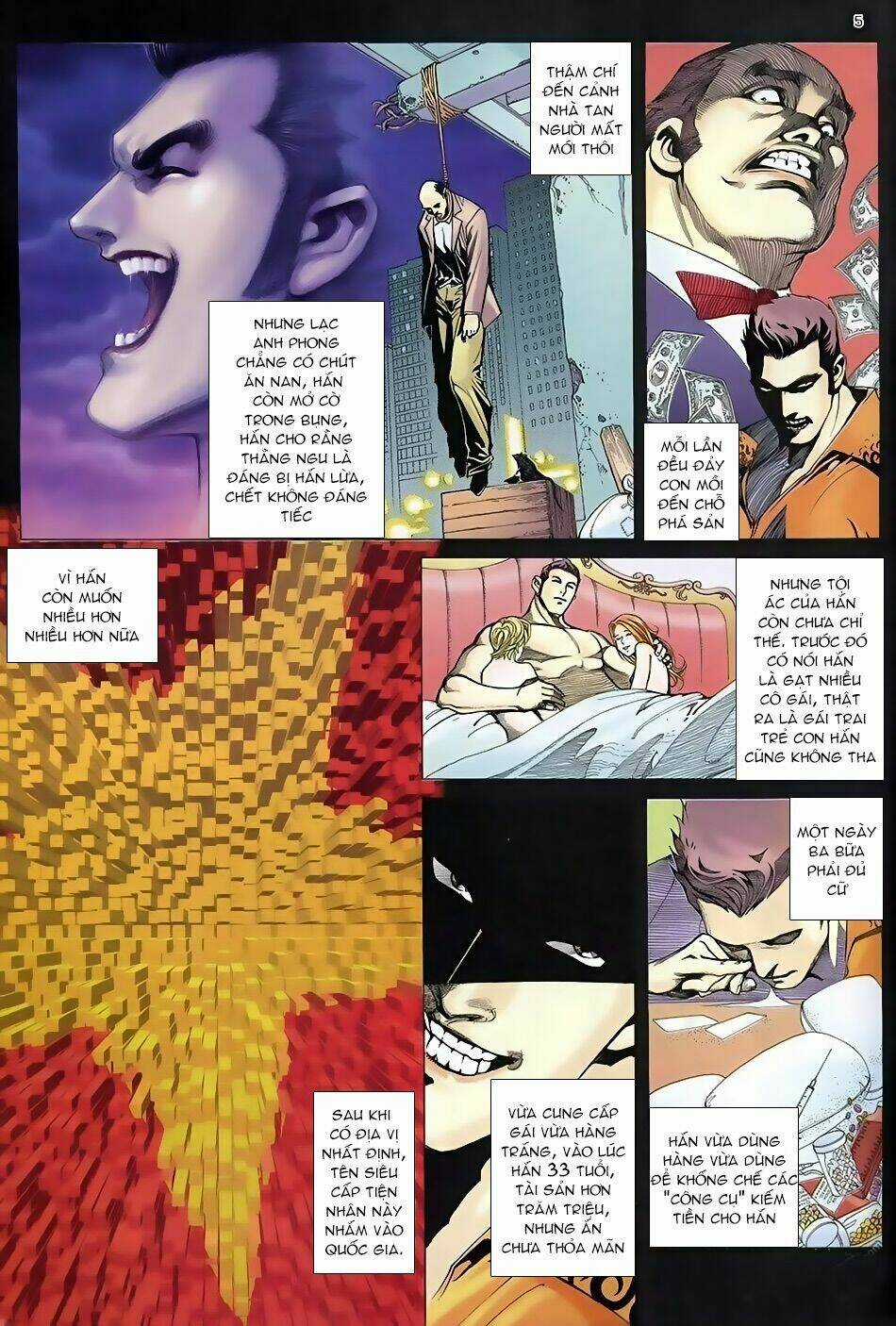 Xích Trụ Phạn Đường - Chapter 2.1 - Trang 5