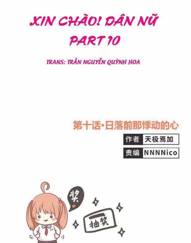 Xin Chào! Dân Nữ - Chapter 10 - Trang 1