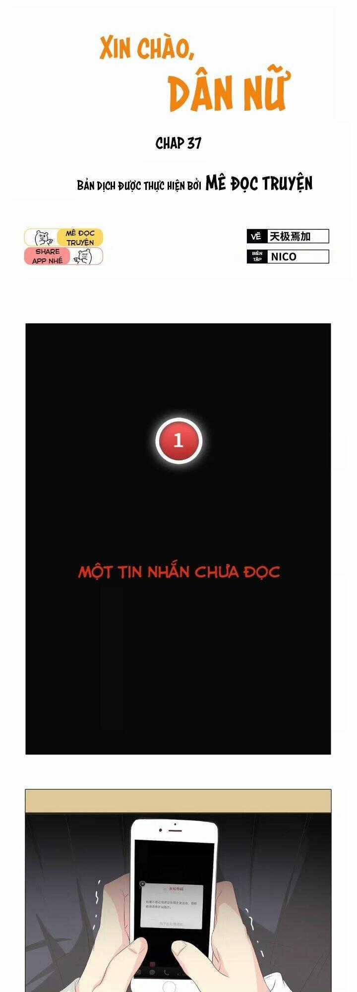 Xin Chào! Dân Nữ - Chapter 37 - Trang 1