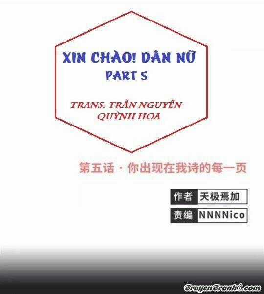 Xin Chào! Dân Nữ - Chapter 5 - Trang 1