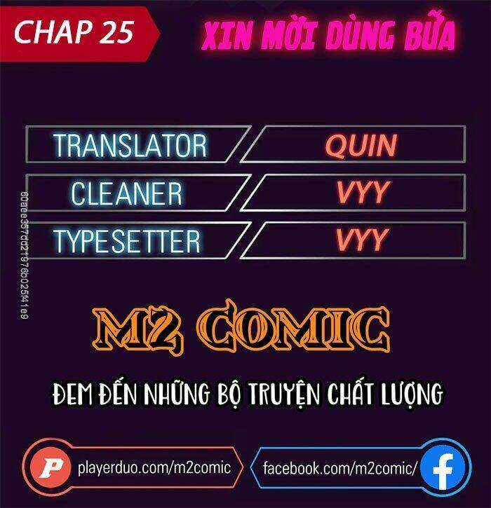Xin Mời Dùng Bữa - Chapter 25 - Trang 1