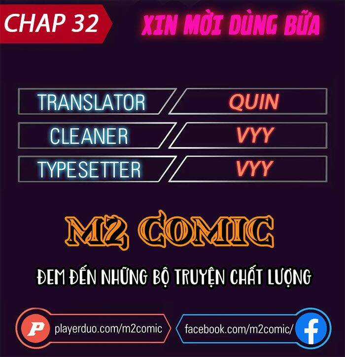 Xin Mời Dùng Bữa - Chapter 32 - Trang 1