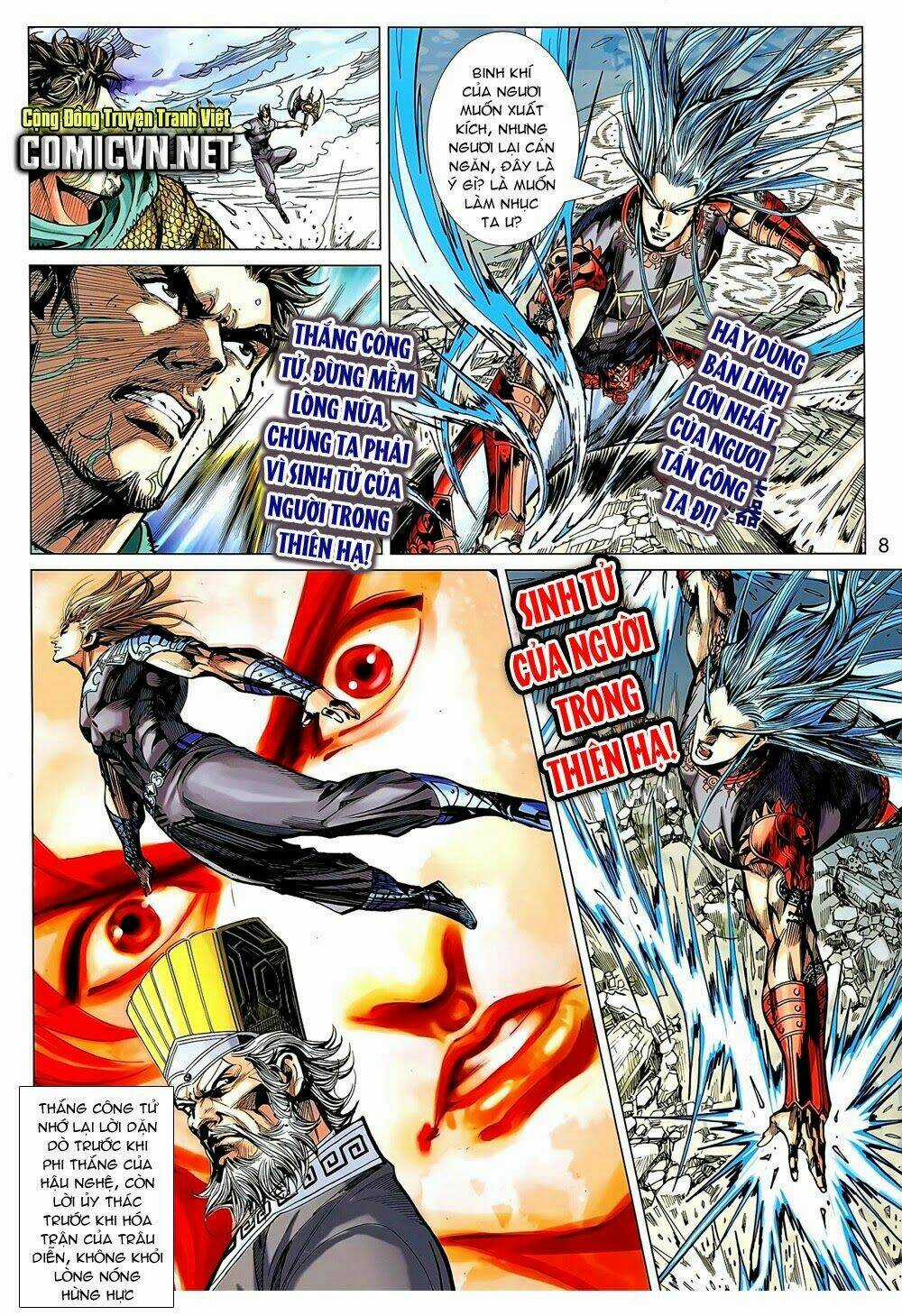 Xuân Thu Chiến Hùng - Chapter 149 - Trang 8