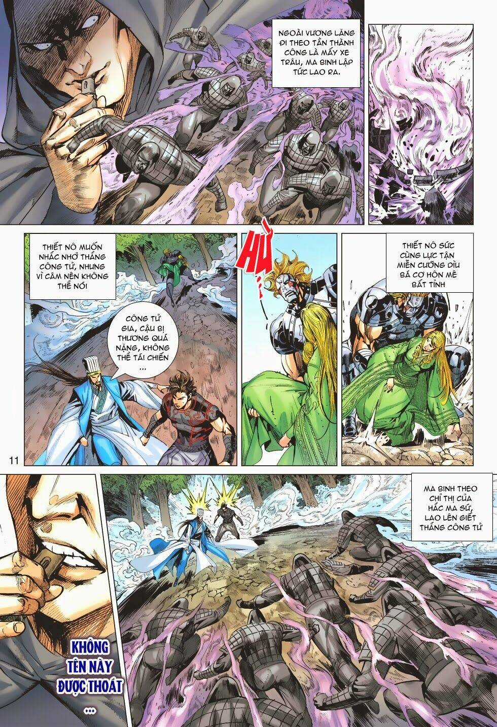 Xuân Thu Chiến Hùng - Chapter 168 - Trang 11