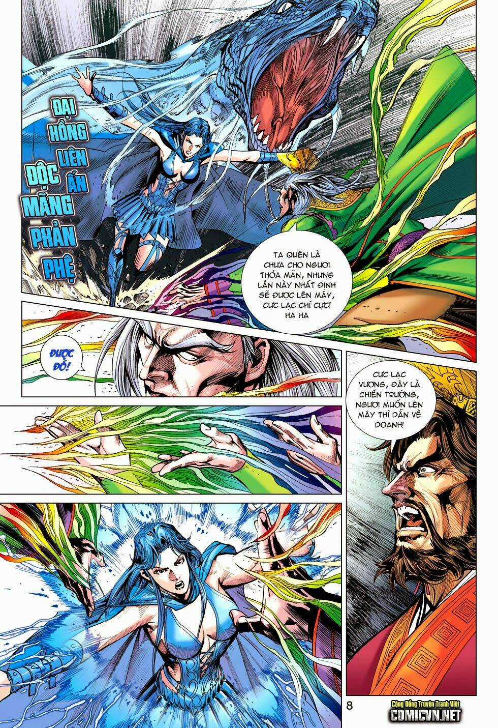 Xuân Thu Chiến Hùng - Chapter 182 - Trang 8