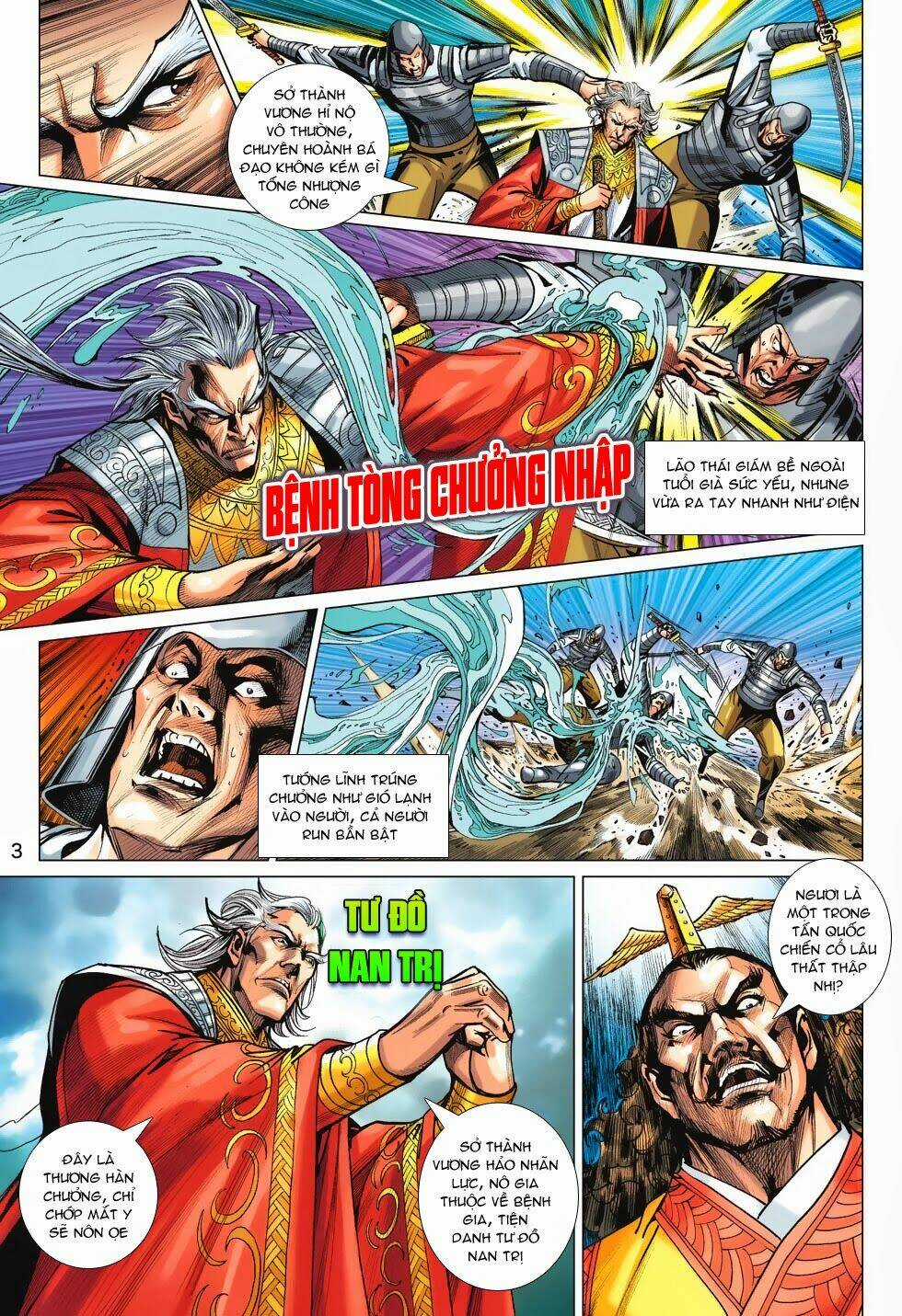 Xuân Thu Chiến Hùng - Chapter 185 - Trang 3