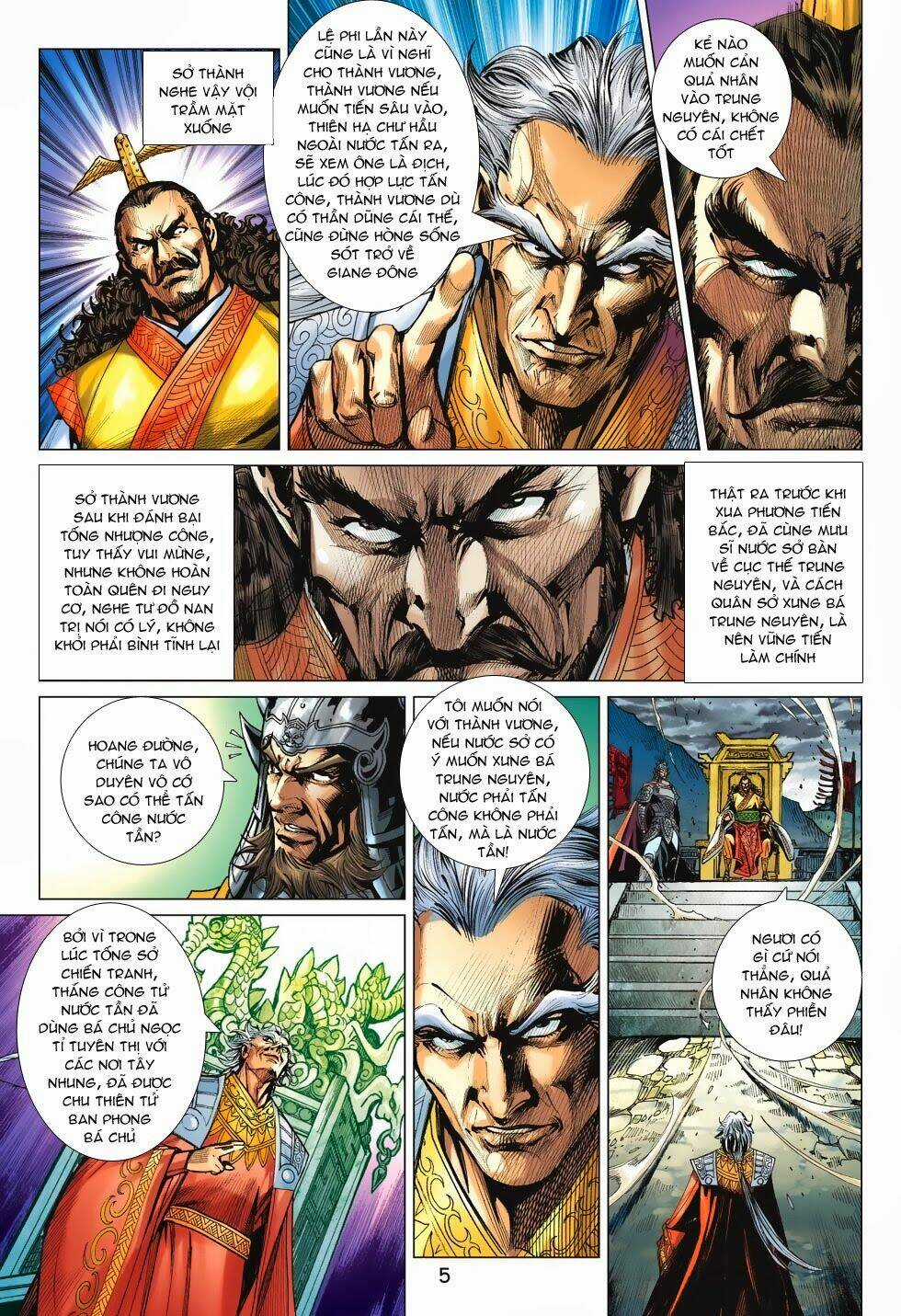 Xuân Thu Chiến Hùng - Chapter 185 - Trang 5