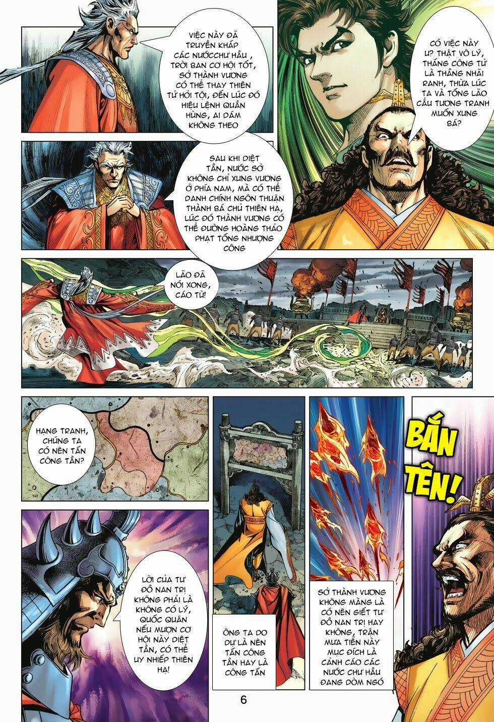 Xuân Thu Chiến Hùng - Chapter 185 - Trang 6