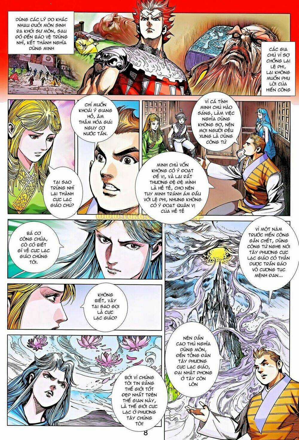 Xuân Thu Chiến Hùng - Chapter 187 - Trang 8