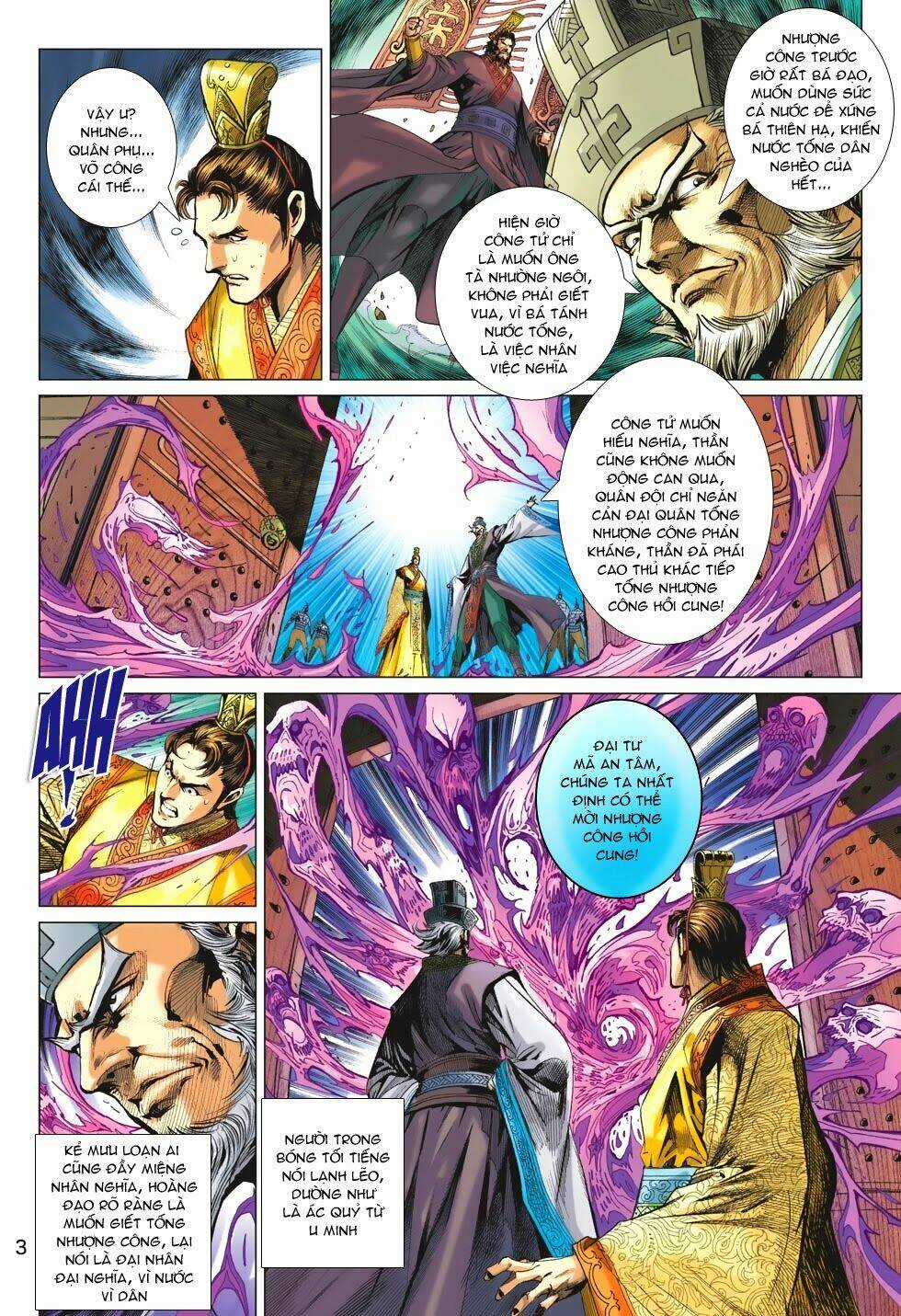 Xuân Thu Chiến Hùng - Chapter 189 - Trang 3