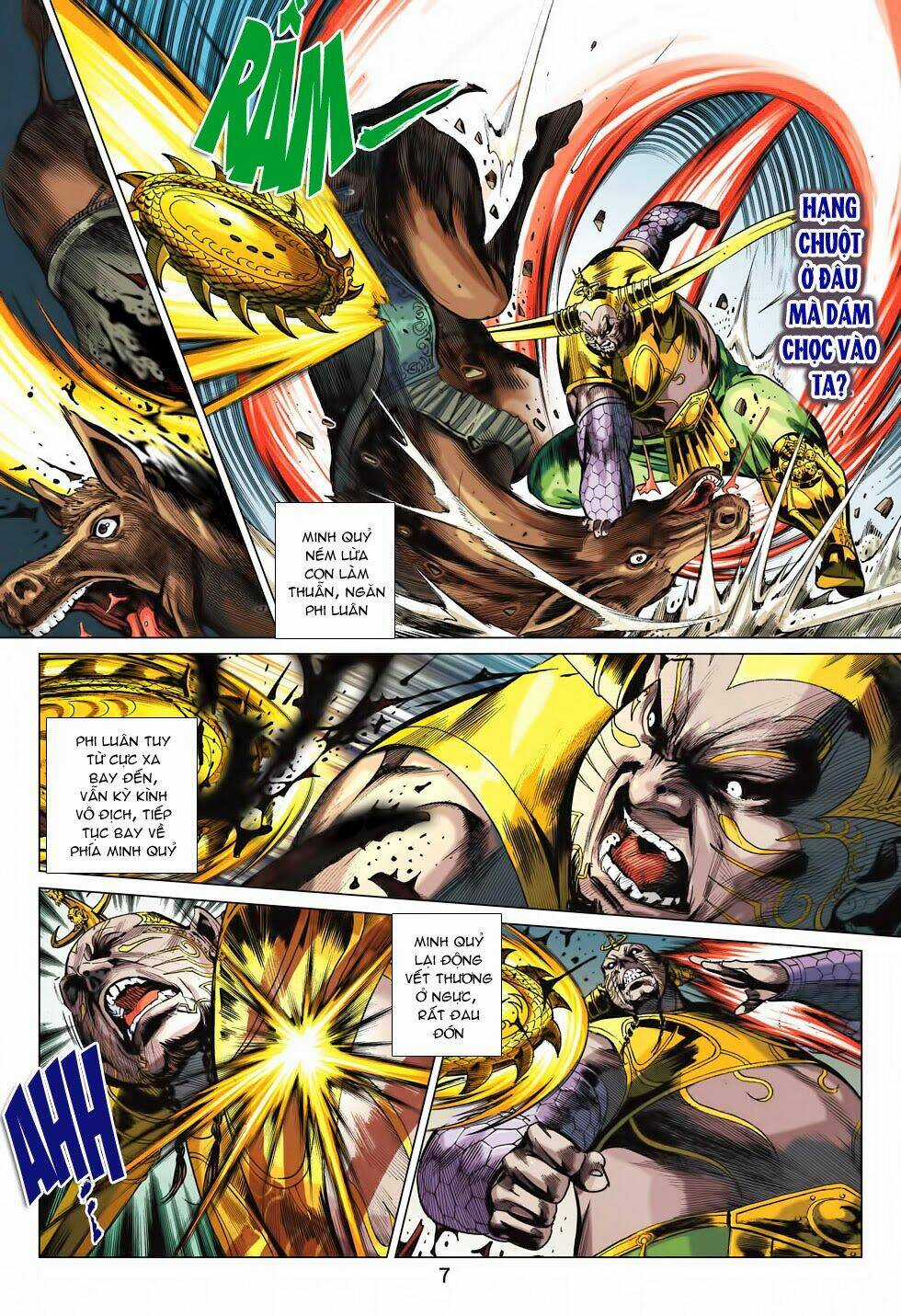 Xuân Thu Chiến Hùng - Chapter 190 - Trang 7