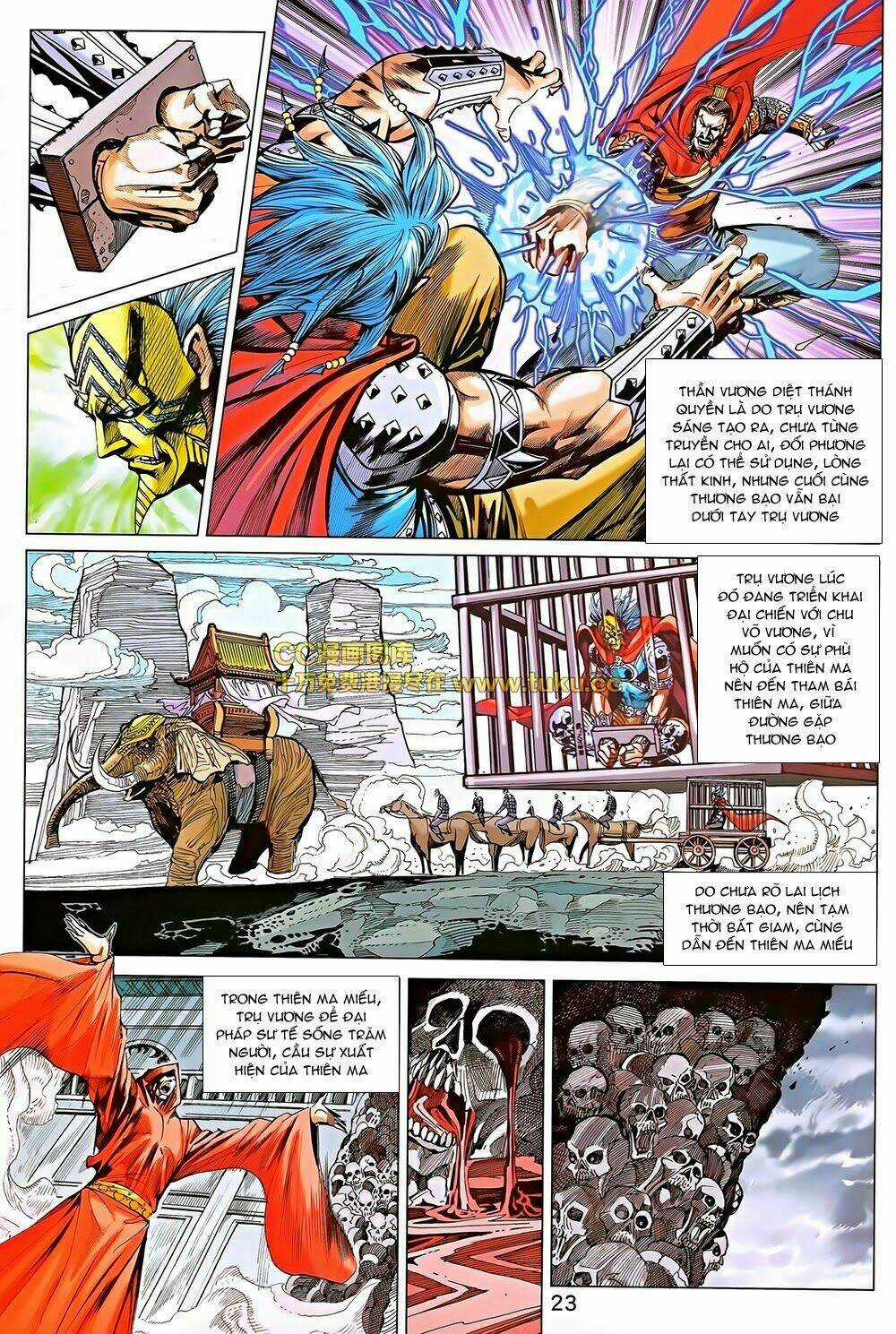 Xuân Thu Chiến Hùng - Chapter 191 - Trang 23