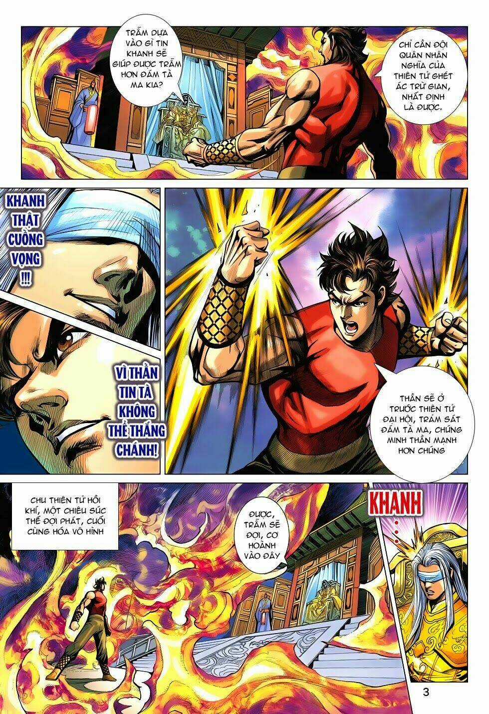 Xuân Thu Chiến Hùng - Chapter 206 - Trang 3