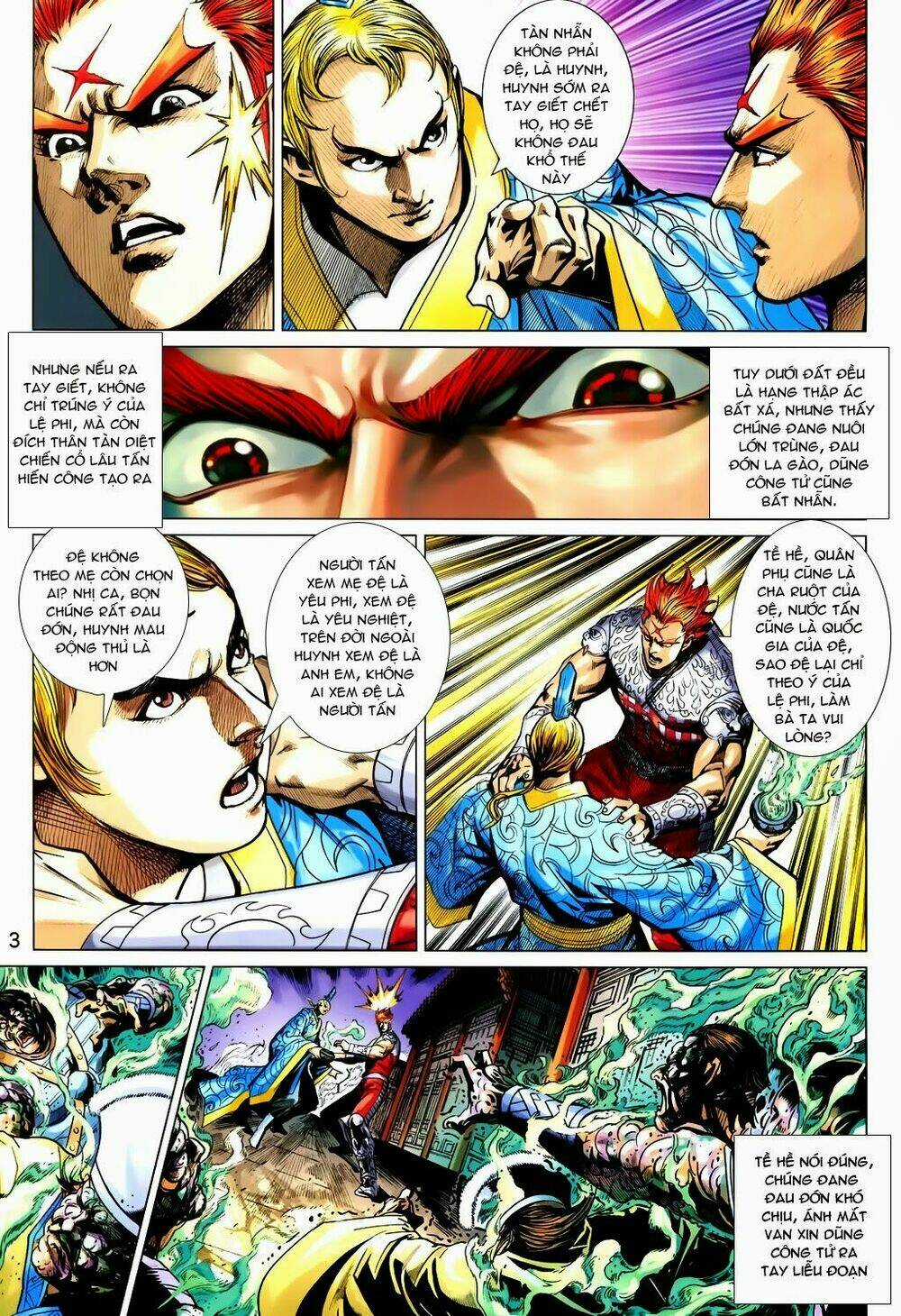 Xuân Thu Chiến Hùng - Chapter 210 - Trang 3