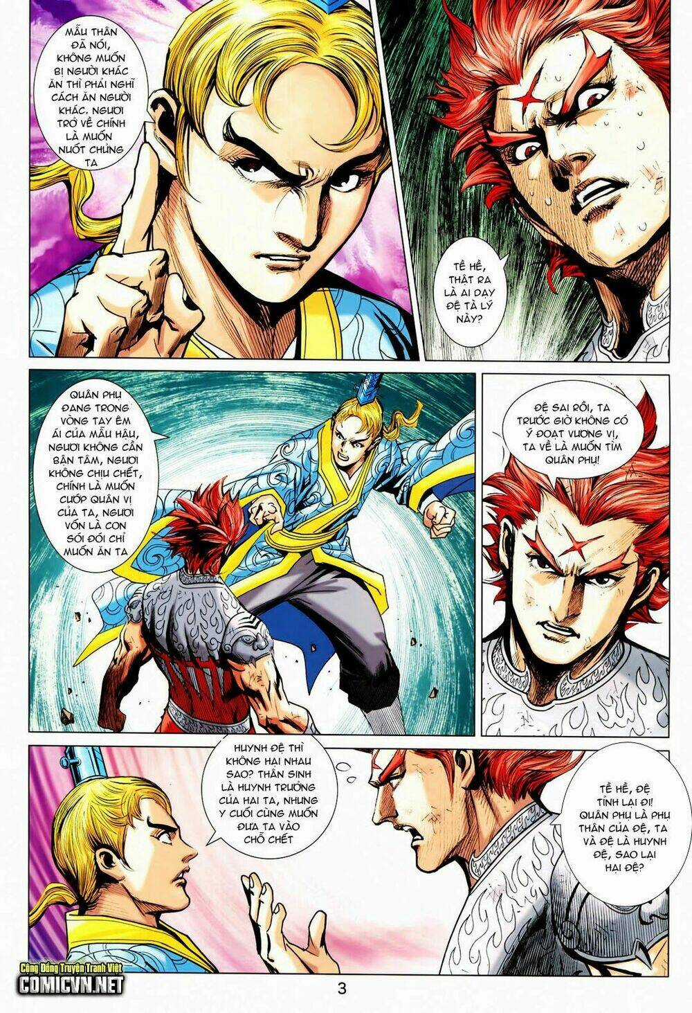 Xuân Thu Chiến Hùng - Chapter 213 - Trang 3