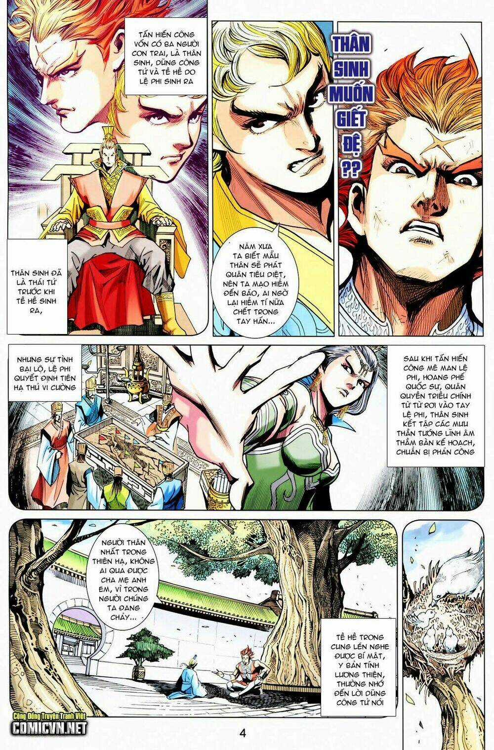 Xuân Thu Chiến Hùng - Chapter 213 - Trang 4