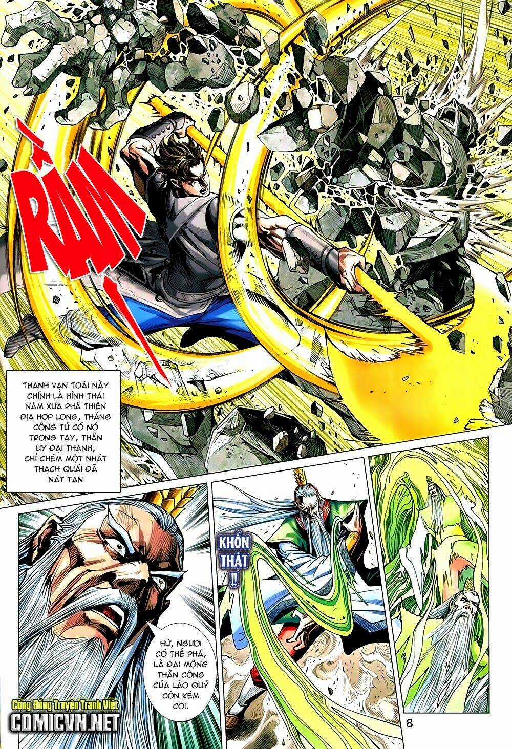 Xuân Thu Chiến Hùng - Chapter 222 - Trang 8