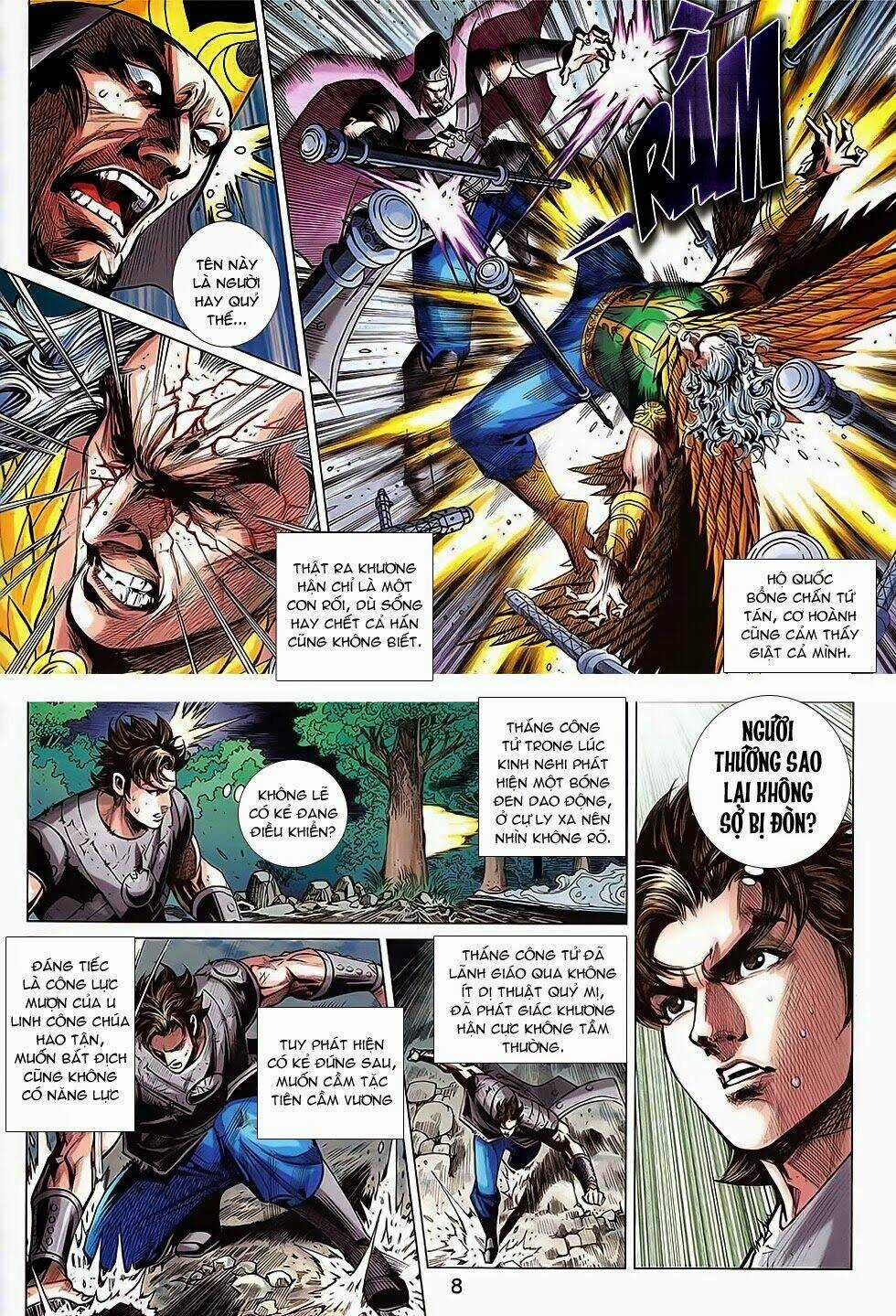 Xuân Thu Chiến Hùng - Chapter 242 - Trang 8