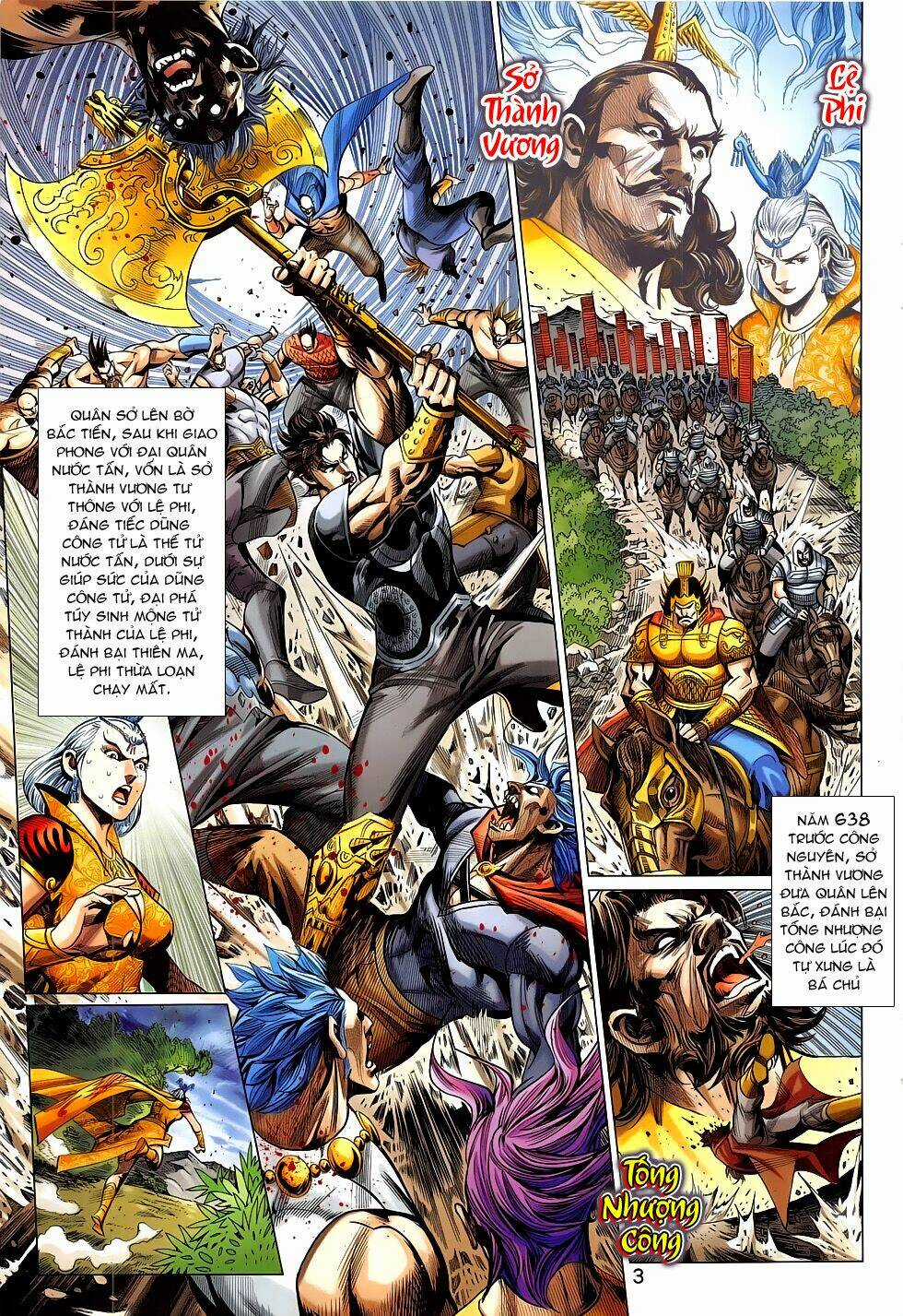 Xuân Thu Chiến Hùng - Chapter 281 - Trang 3