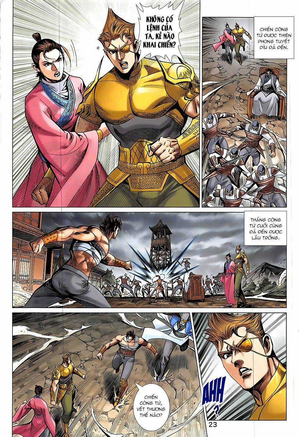 Xuân Thu Chiến Hùng - Chapter 310 - Trang 23