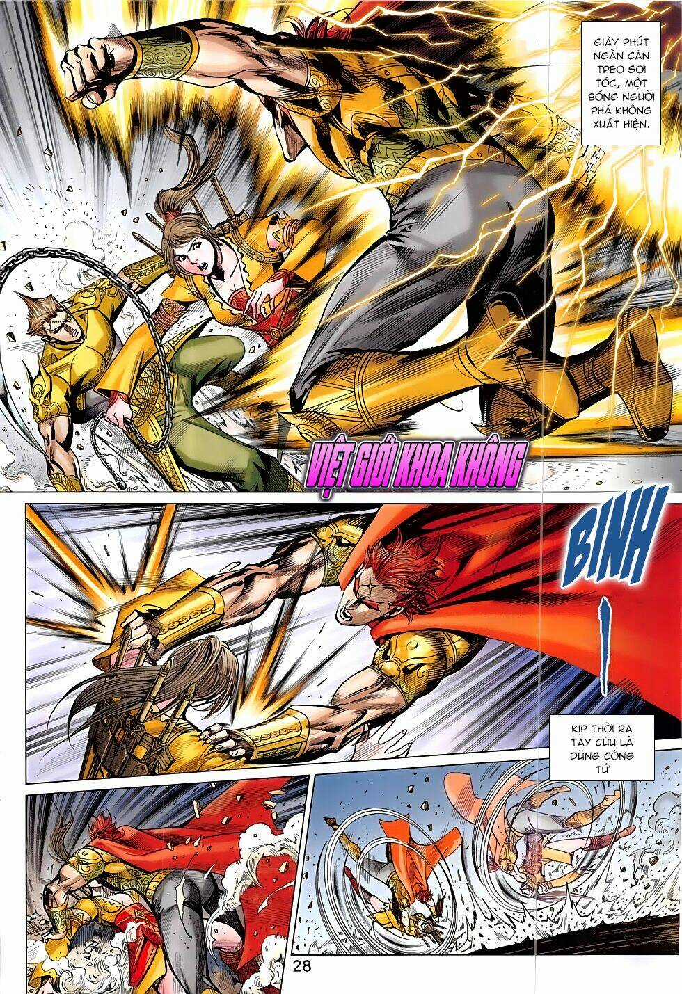 Xuân Thu Chiến Hùng - Chapter 310 - Trang 28