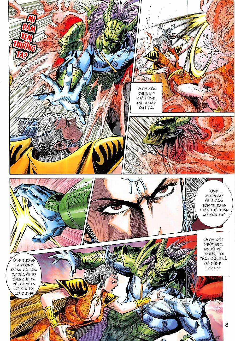 Xuân Thu Chiến Hùng - Chapter 310 - Trang 8