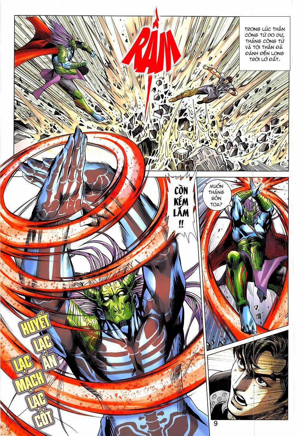 Xuân Thu Chiến Hùng - Chapter 322 - Trang 9