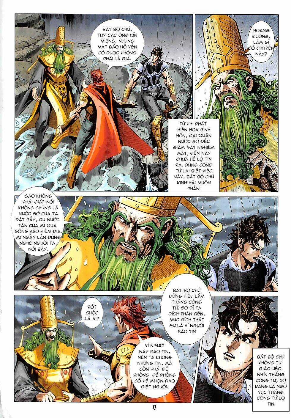 Xuân Thu Chiến Hùng - Chapter 330 - Trang 8